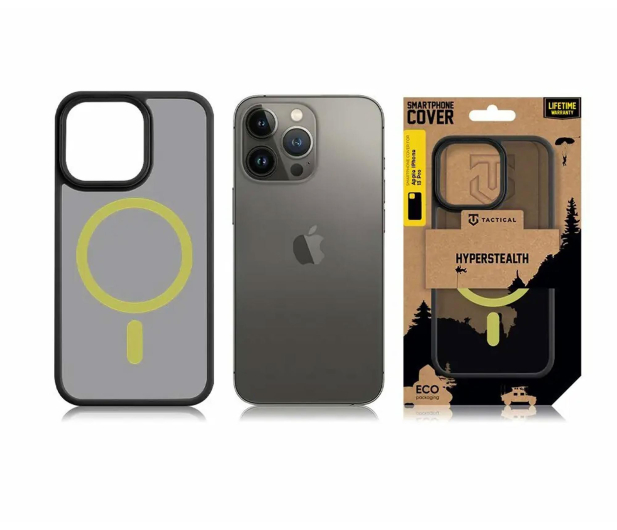 Tactical MagForce Hyperstealth 2.0 Kryt pro Apple iPhone 13 Pro Black - 1514070 - zdjęcie 3